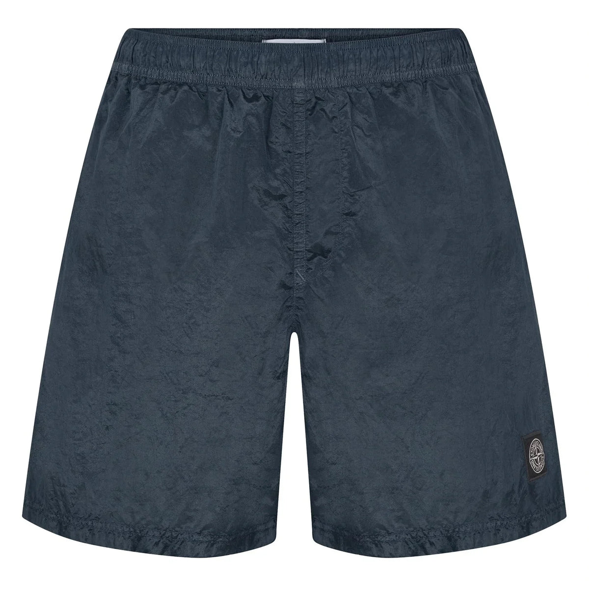 STONE ISLAND CHROME SWIM SHORTS NAVY