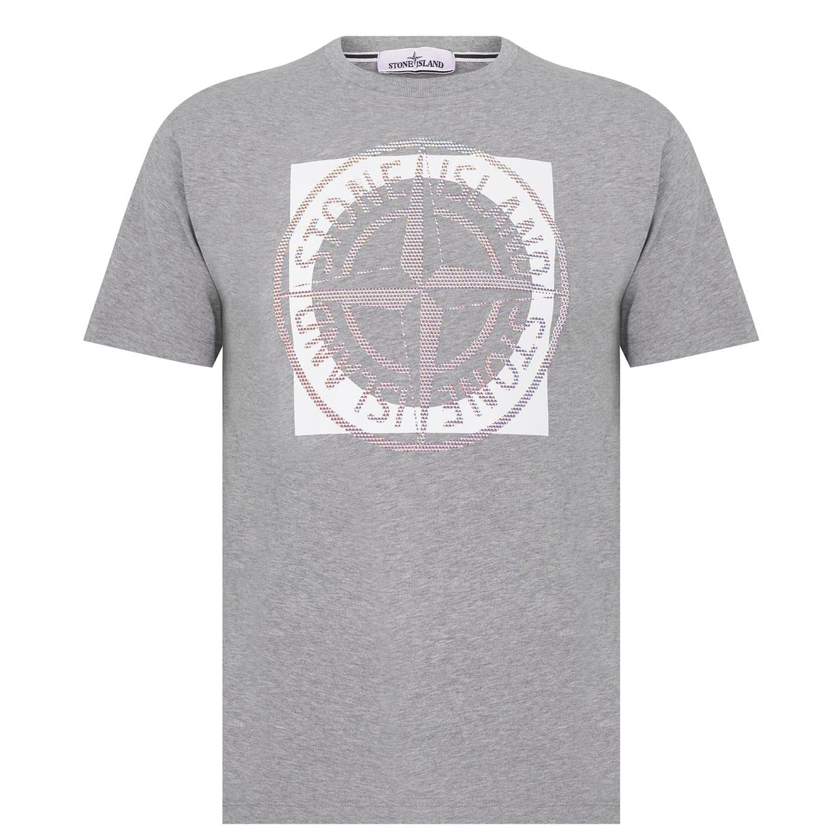 STONE ISLAND TRICOMIA TWO T-SHIRT GREY