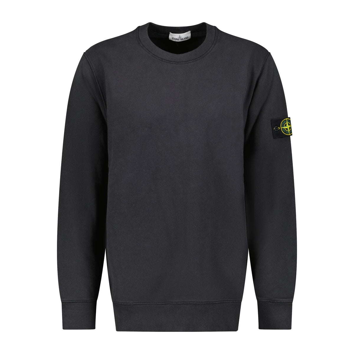 STONE ISLANDCotton Jumper Dark Grey