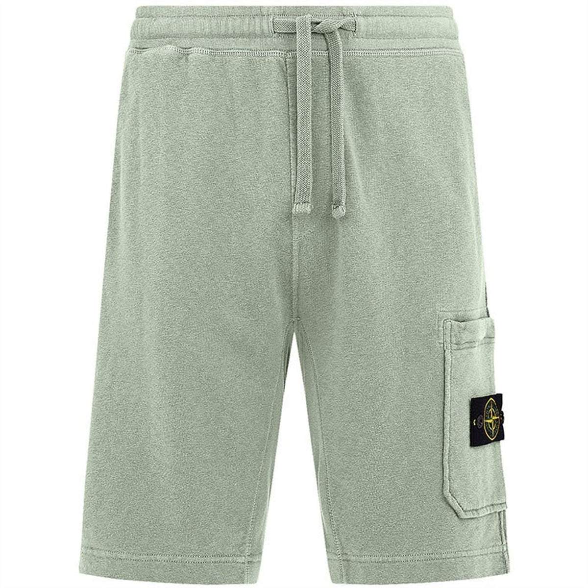 STONE ISLANDCotton Sweat Shorts Green