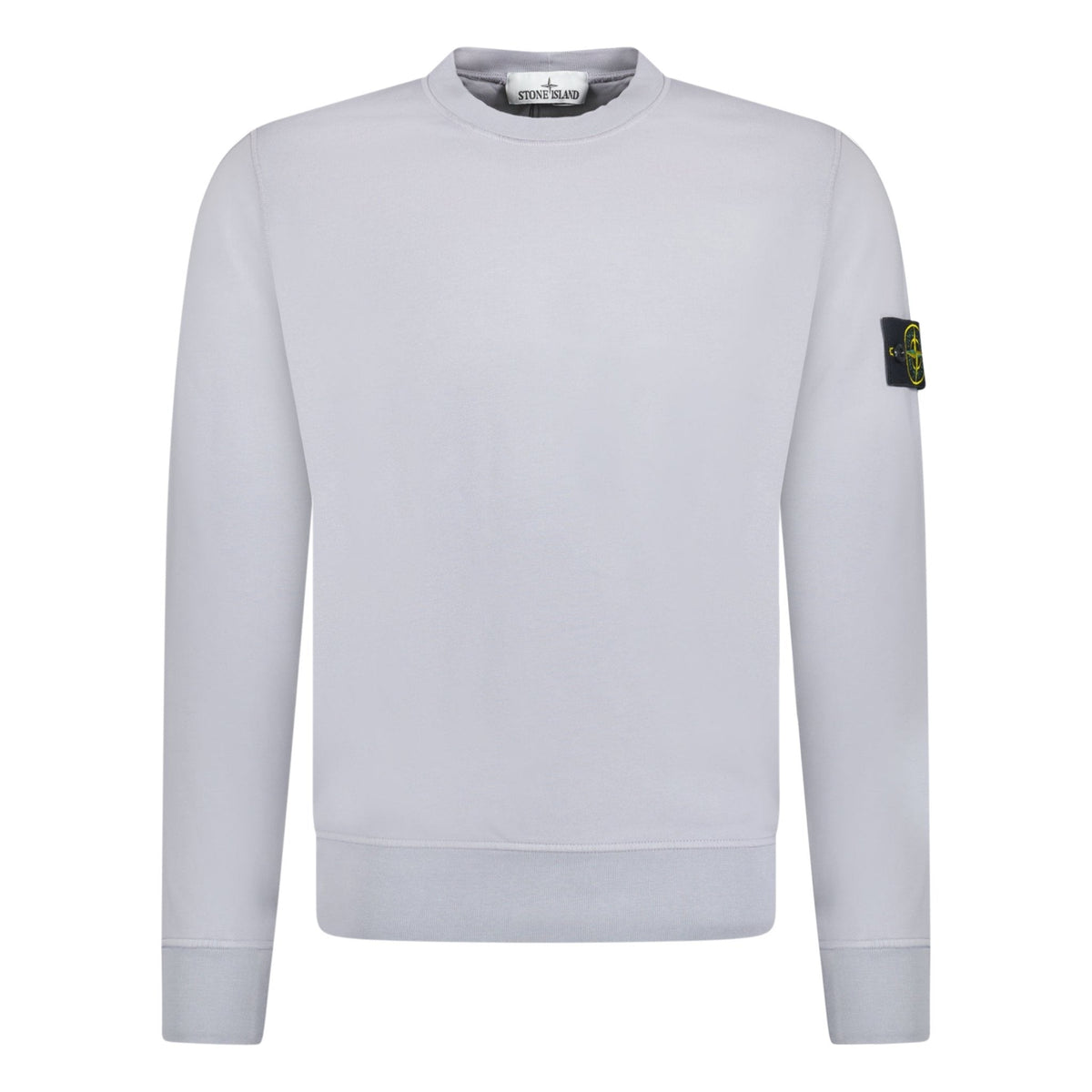 STONE ISLAND COTTON SWEATSHIRT LILAC