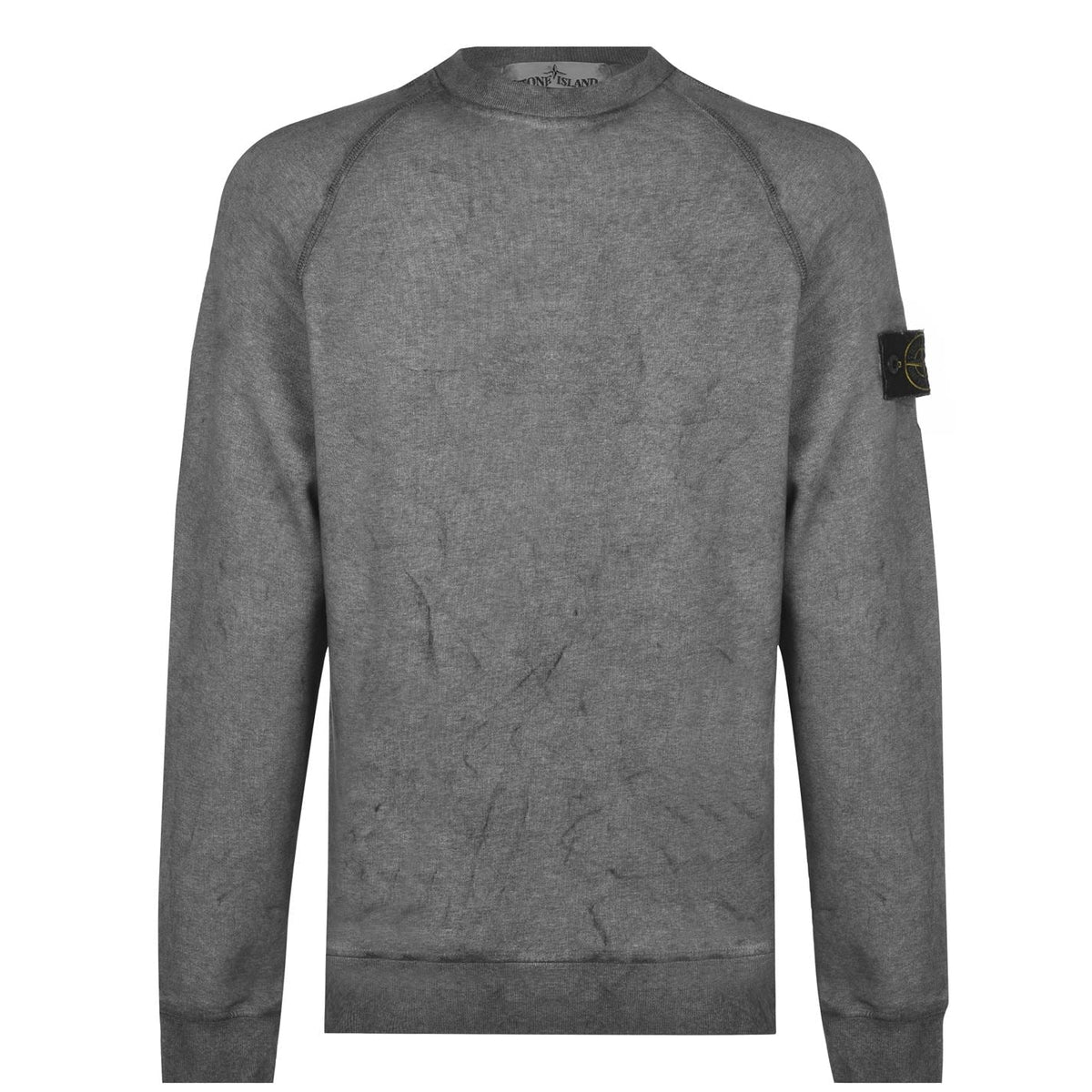 STONE ISLAND DUST COTTON SWEATSHIRT BLACK