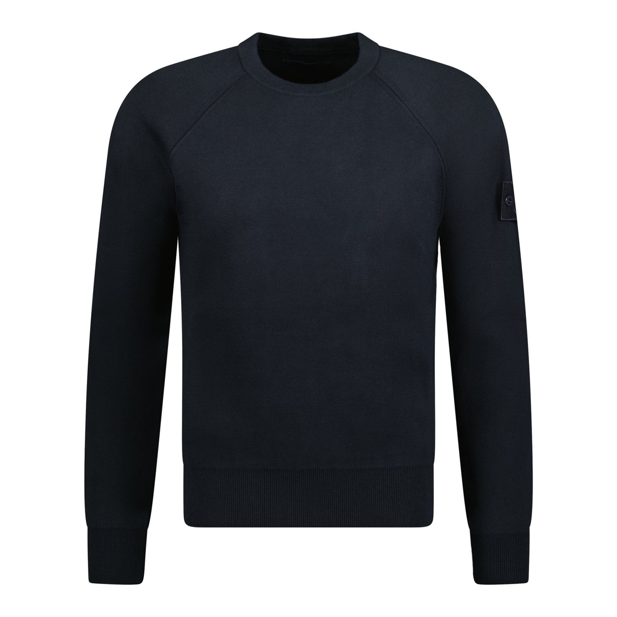 STONE ISLAND GHOST BADGE SWEATSHIRT DARK NAVY
