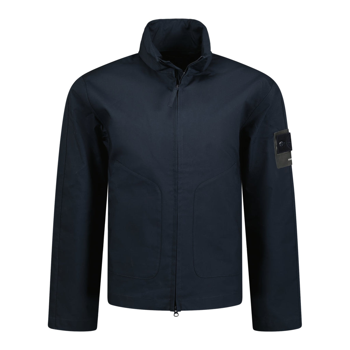 STONE ISLAND'MAC Supima' Ghost Badge Jacket Navy