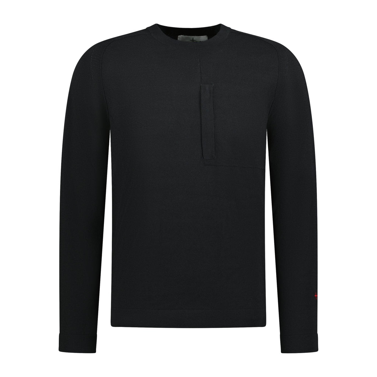 STONE ISLAND MARINA KNIT JUMPER BLACK