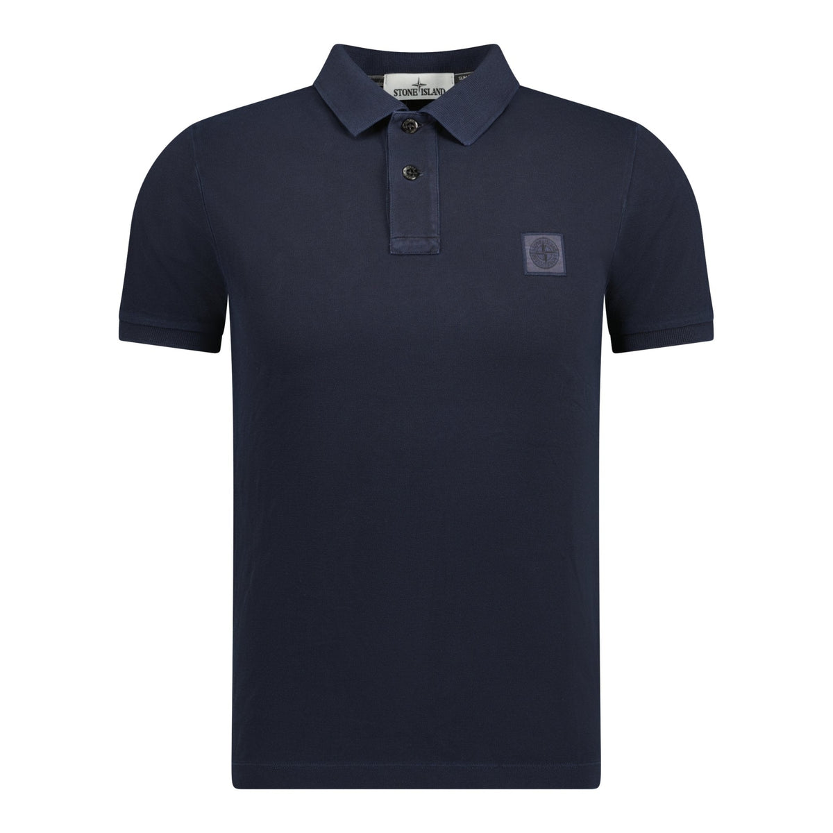 STONE ISLANDSmall Logo Polo Shirt Blue Print