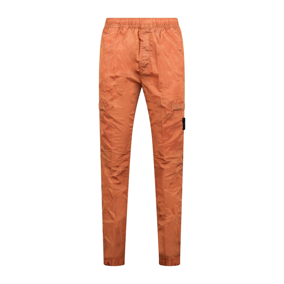 STONE ISLAND NYLON METAL CARGO PANTS RUST
