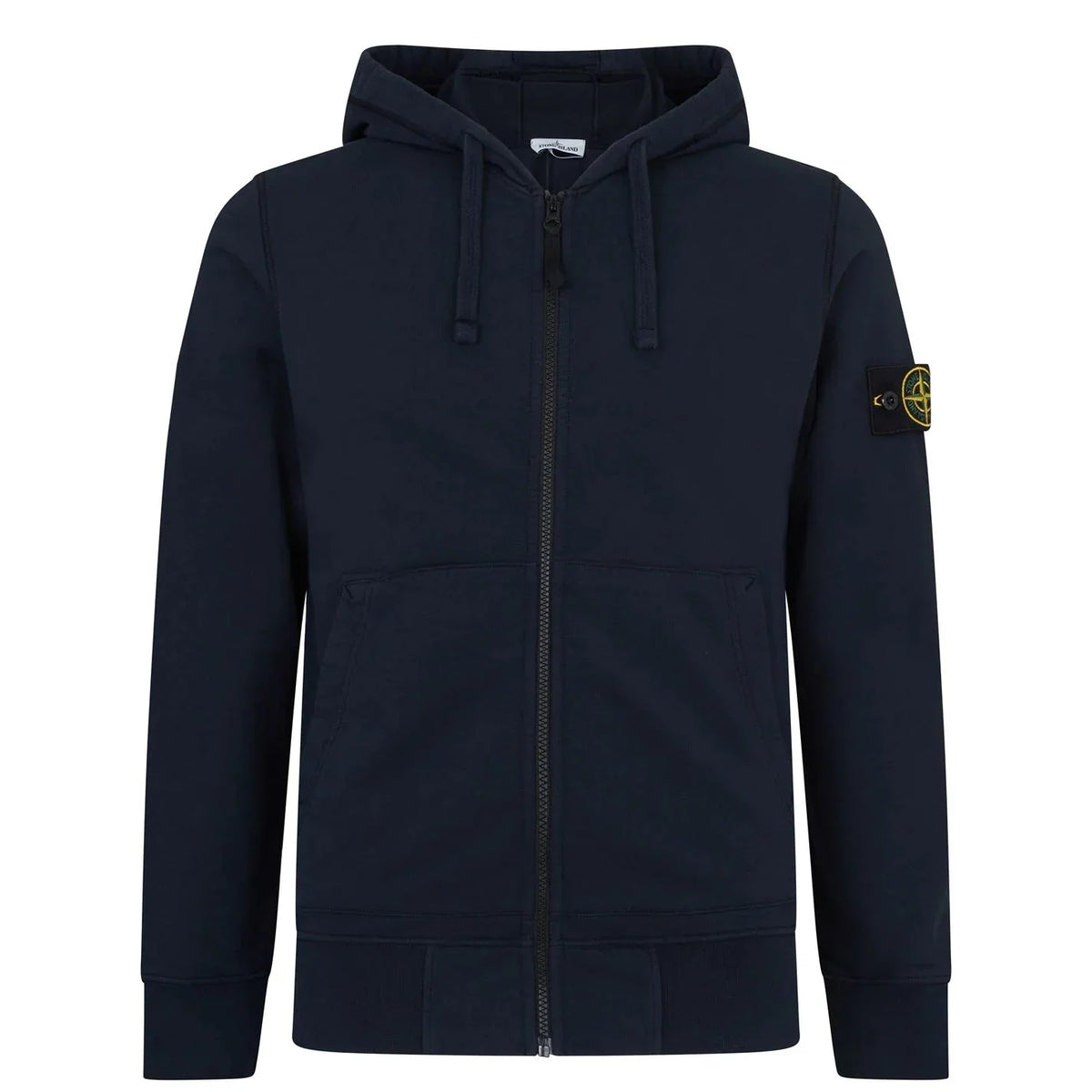 STONE ISLANDZip Hooded Sweatshirt Navy
