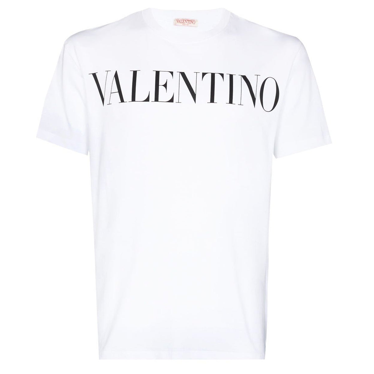 VALENTINO Black Logo T-Shirt White