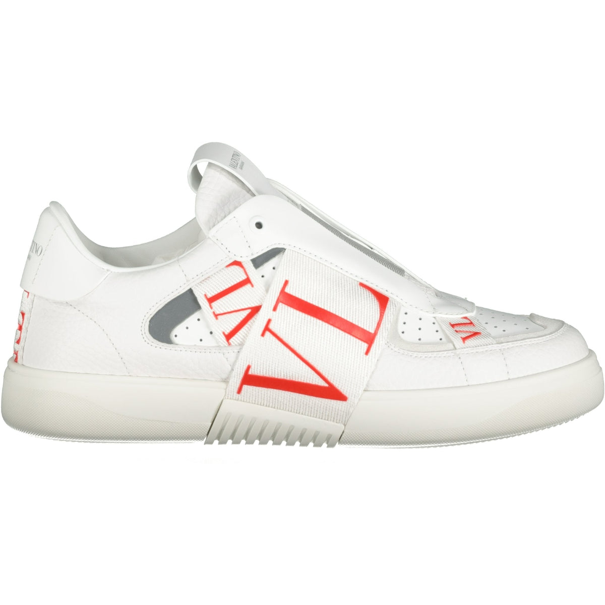 VALENTINO VLTN TRAINERS WHITE & RED